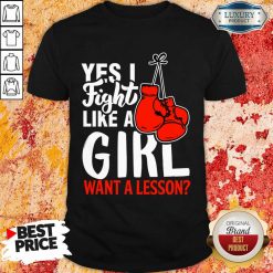 I Fight Like A Girl 1 Boxing Shirt - Design by Soyatees.com