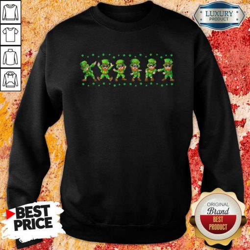 Leprechauns 6 Dancing St Patricks Day Sweatshirt - Design by Soyatees.com