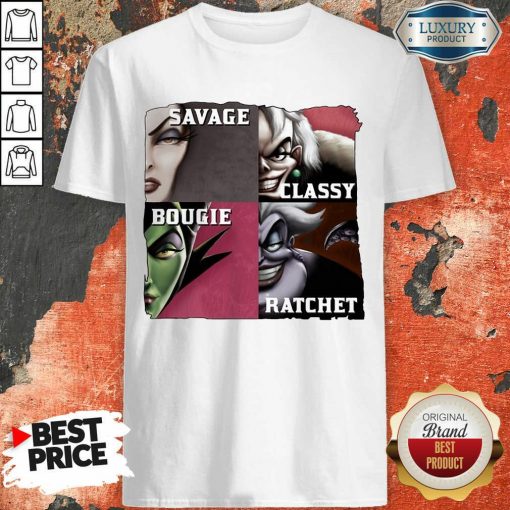 Top Savage Sassy Bougie Rachet Shirt
