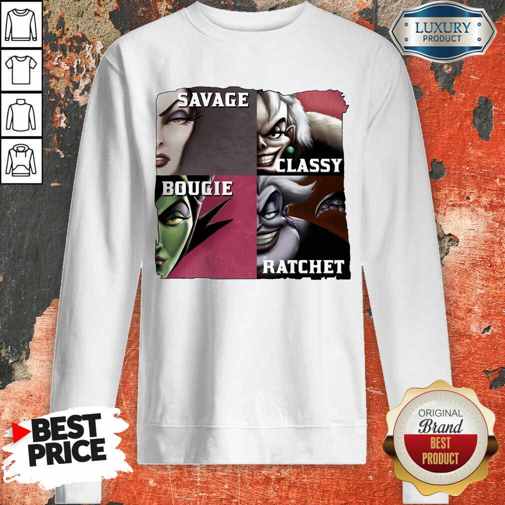 Top Savage Sassy Bougie Rachet Sweatshirt