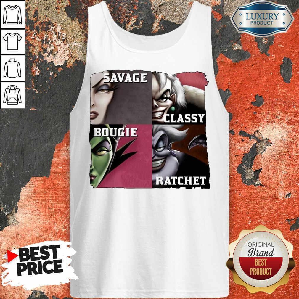 Top Savage Sassy Bougie Rachet Tank Top