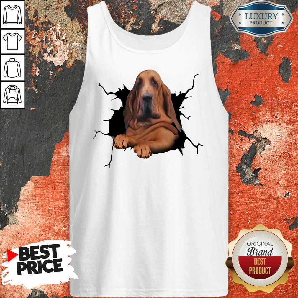 Hot I Love Bloodhound Tank Top
