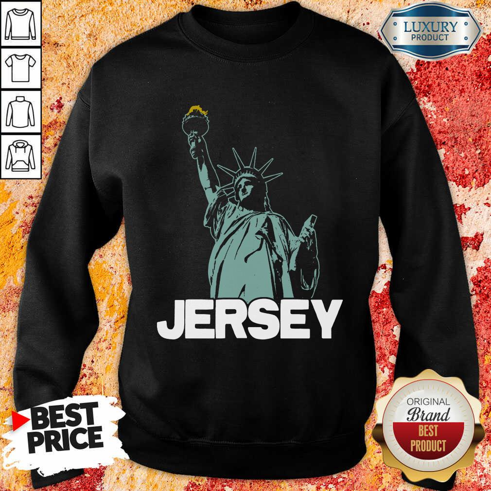 Top New Jersey Statue Of Liberty Sweatshirt