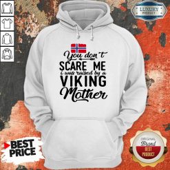 Vip Norwegian Flag Scare Me Viking Mother Hoodie