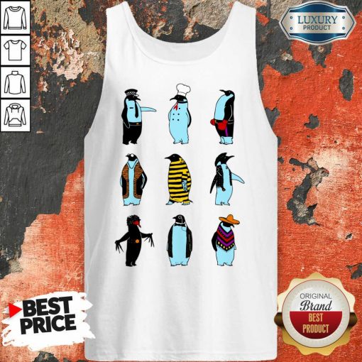 Happy Know Your Penguins Tank Top