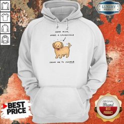 Dear Mum Here's A Cavoodle From Me To Yodel Hoodie
