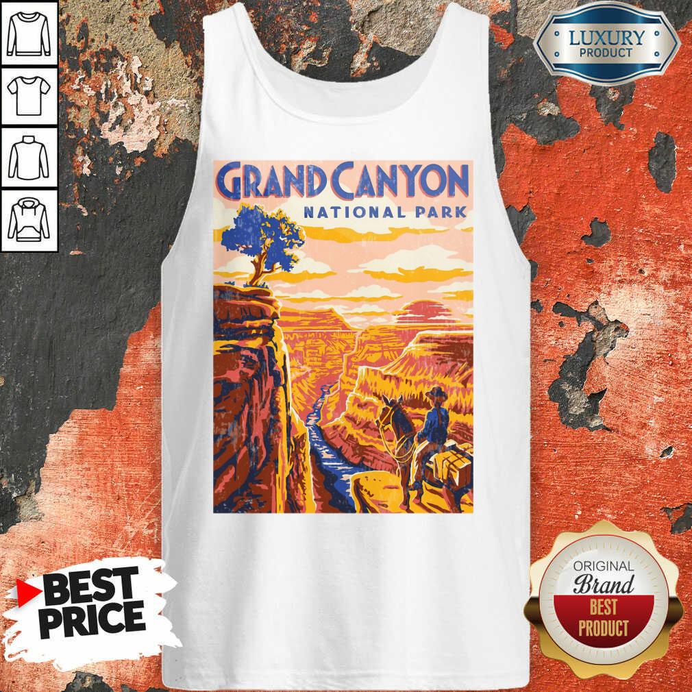 Grand Canyon National Park Poster Tank Top