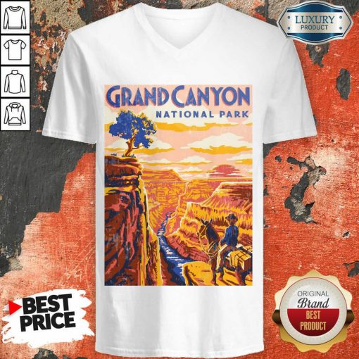 Grand Canyon National Park Poster V-neck