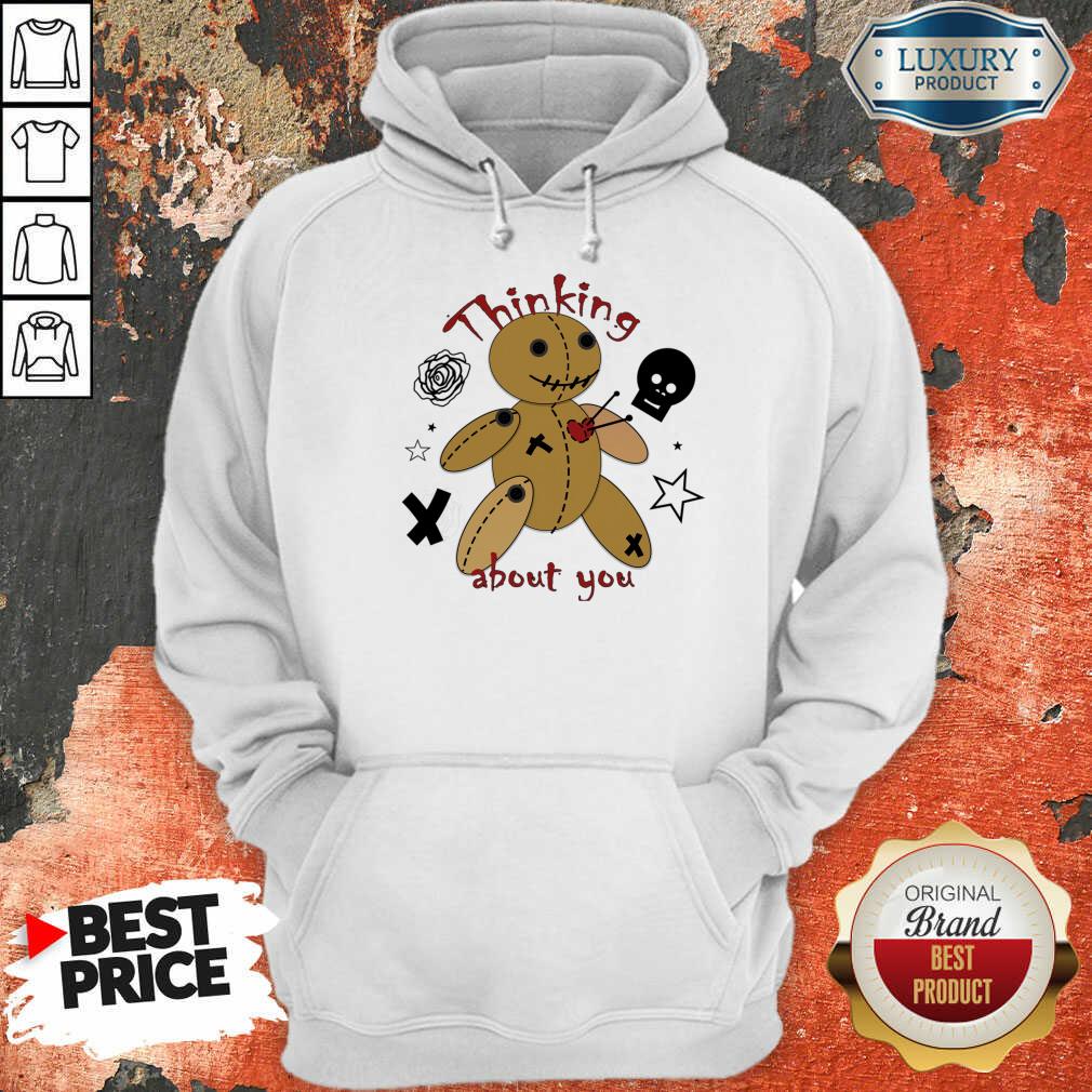 Voodoo Doll Thinking About You Hoodie