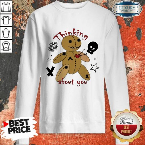 Voodoo Doll Thinking About You Sweatshirt