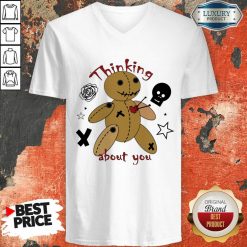 Voodoo Doll Thinking About You V-neck