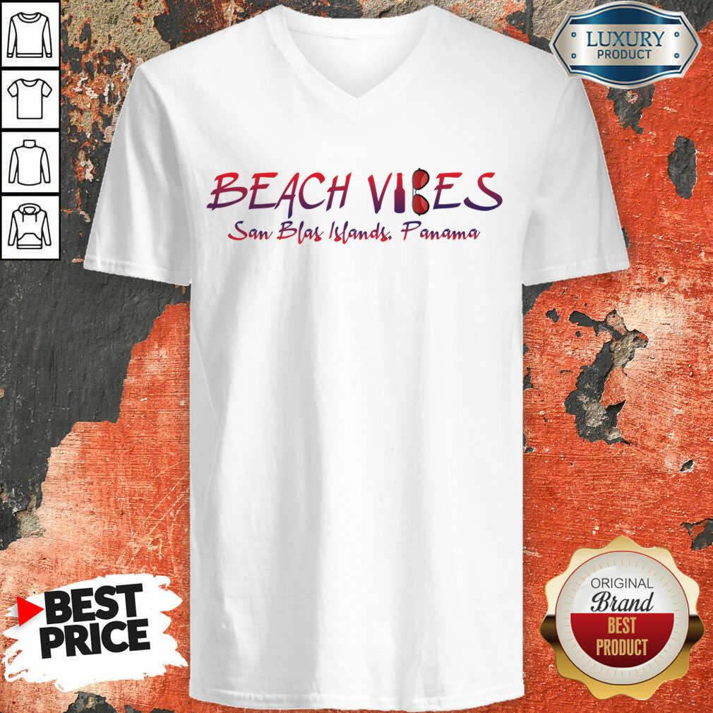 Beach Vibes San Blas Islands Panama V-neck