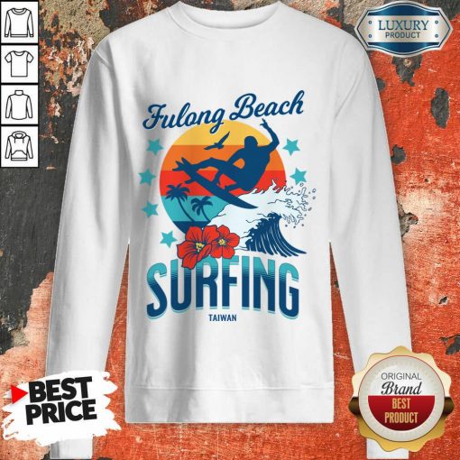 Fulong Beach Surfing Taiwan Sweatshirt