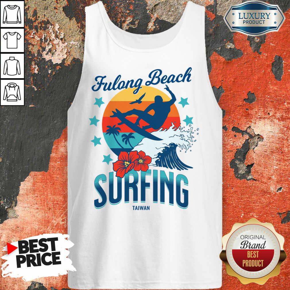 Fulong Beach Surfing Taiwan Tank Top