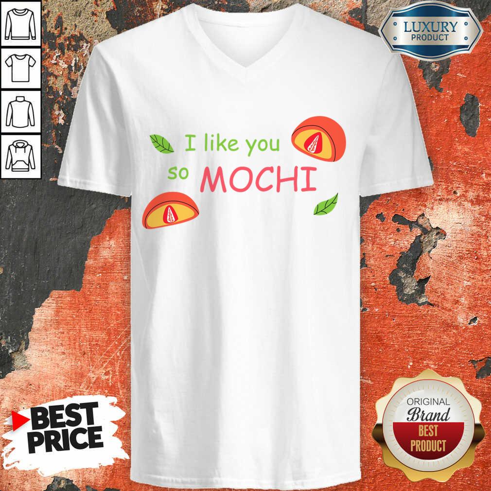 I Like You So Mochi V-neck
