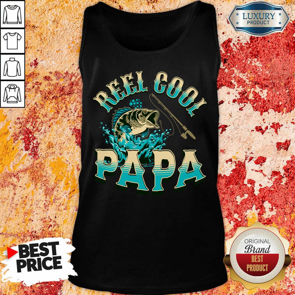 Reel Cool Papa Fishing Tank Top