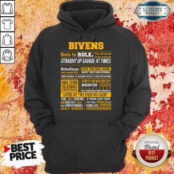Bivens Born To Rule Straight Up Savage At Times Hoodie