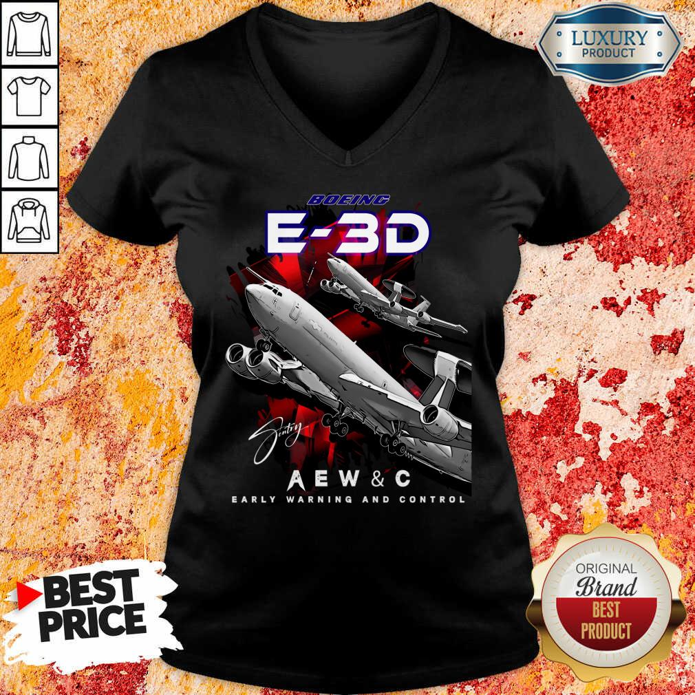 Boeing E-3D EAW And C Early Warning And Control V-neck