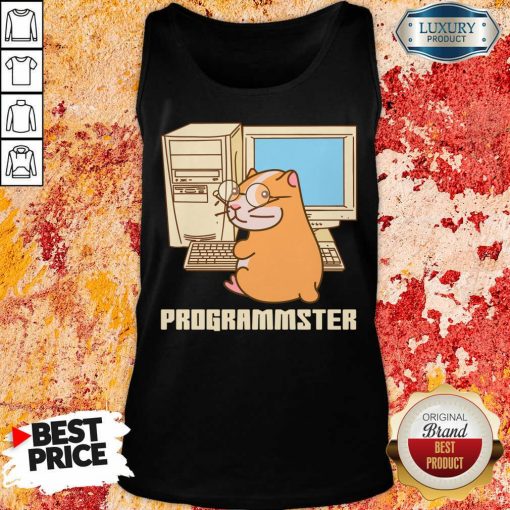 Hamster Programmer Pun Rodent Tank Top